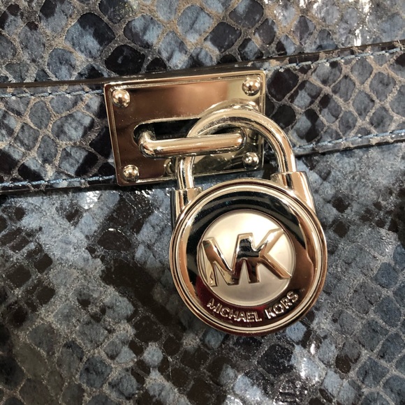 MK by Michael Kors satchel and matching wallet. - Picture 5 of 8